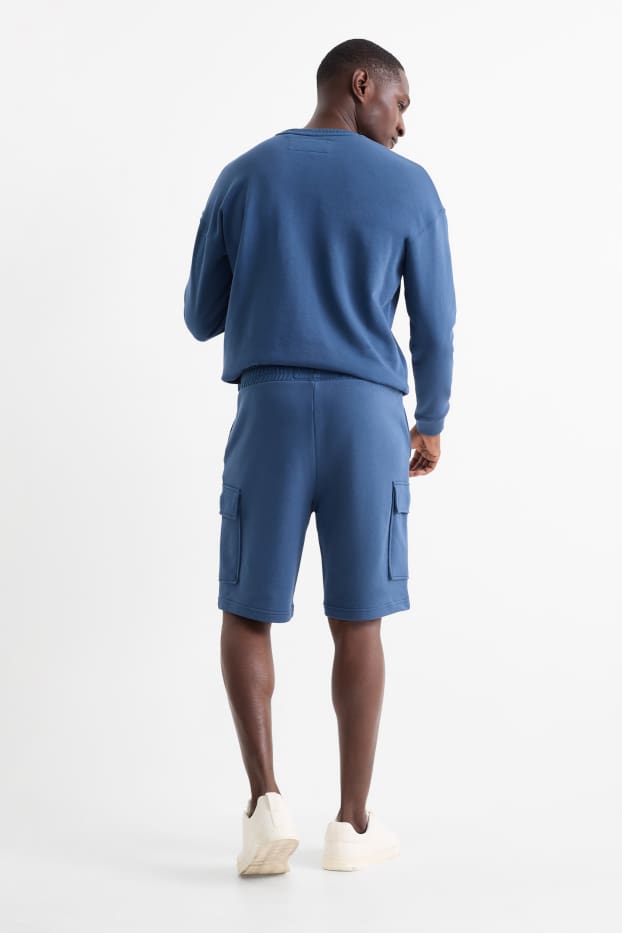 Herren - Cargoshorts - dunkelblau