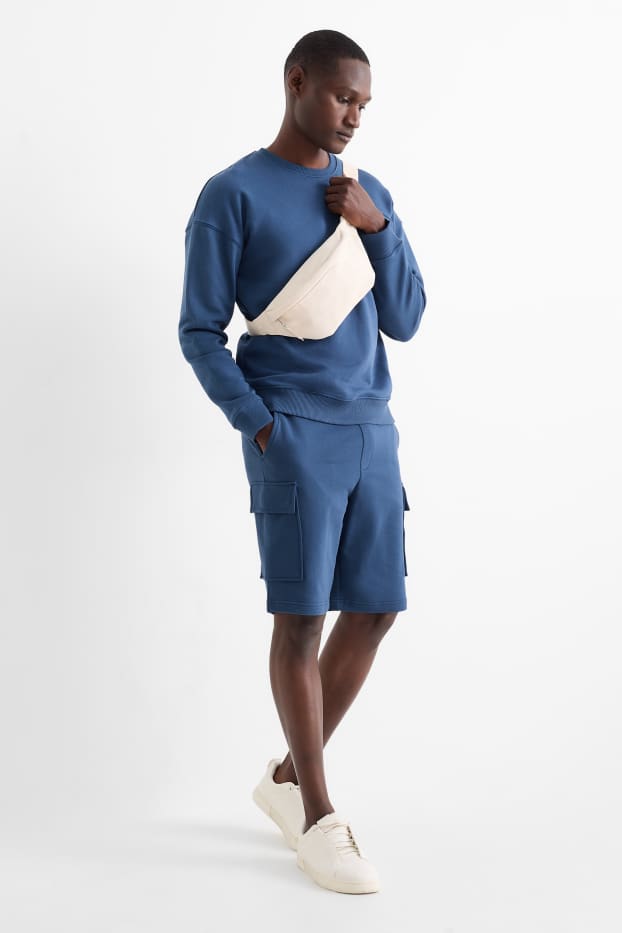 Herren - Cargoshorts - dunkelblau