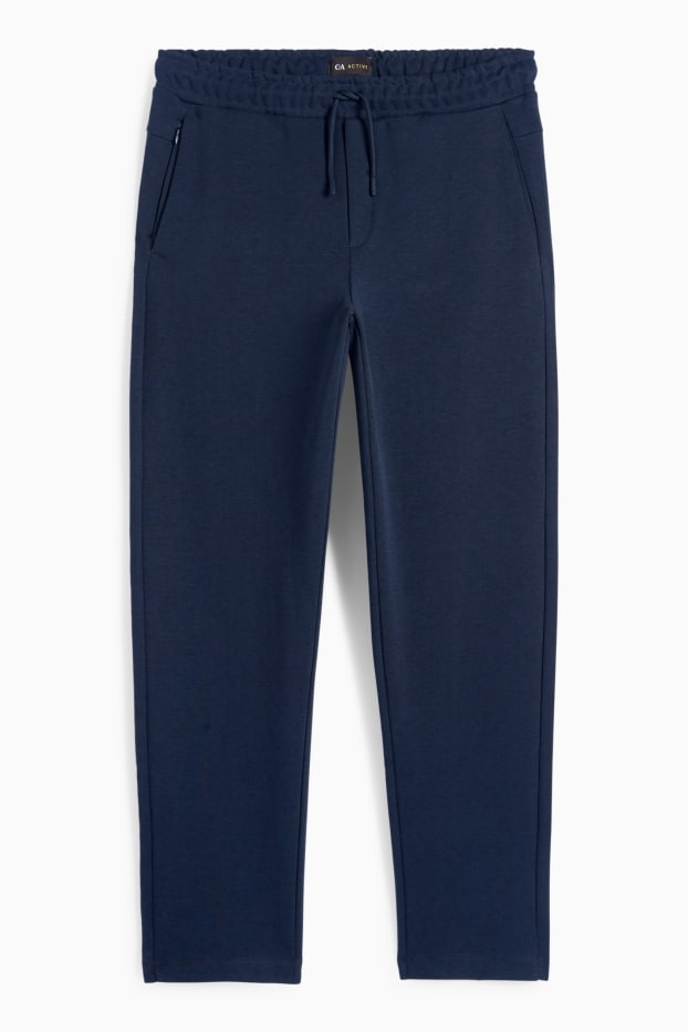 Uomo - Pantaloni sportivi tecnici - blu scuro
