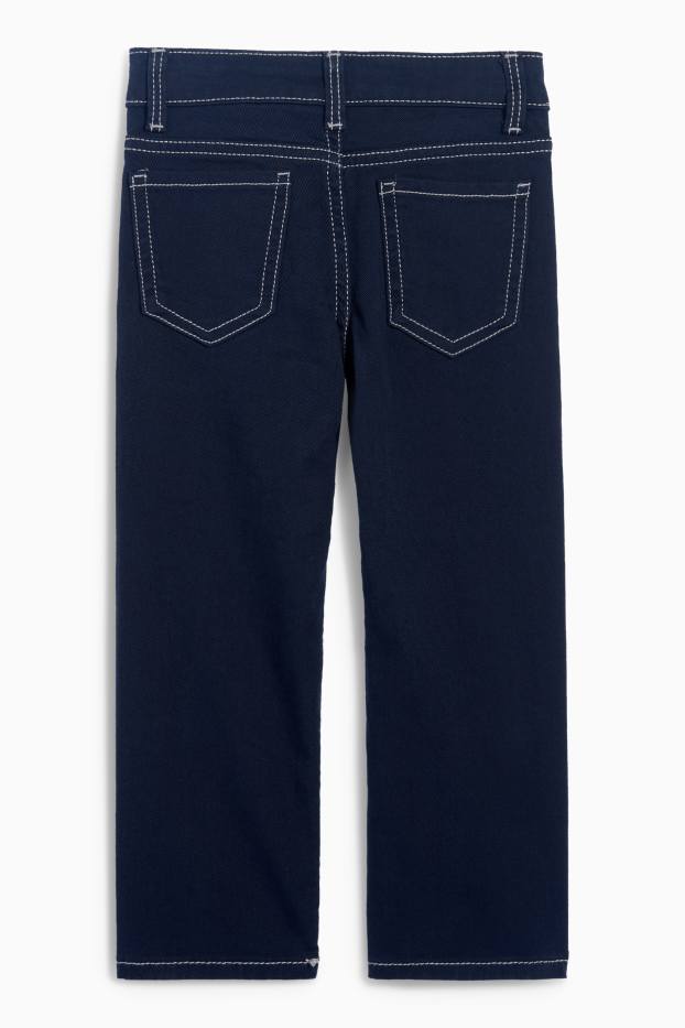 Kinder Buben - Straight Jeans - dunkeljeansblau
