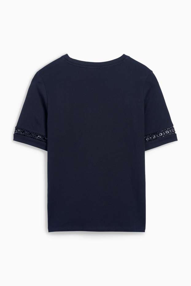 Women - T-shirt - dark blue