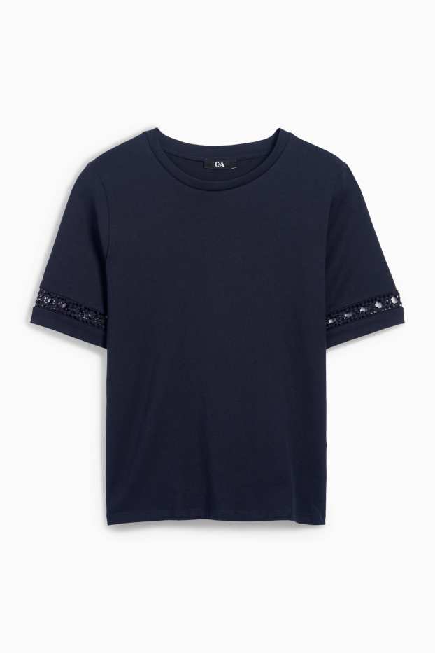 Women - T-shirt - dark blue