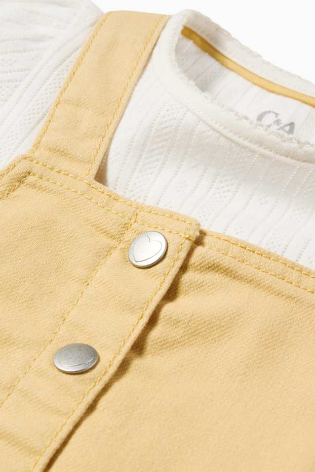 Bébés filles - Tenue pour bébé - 2 pièces - blanc crème