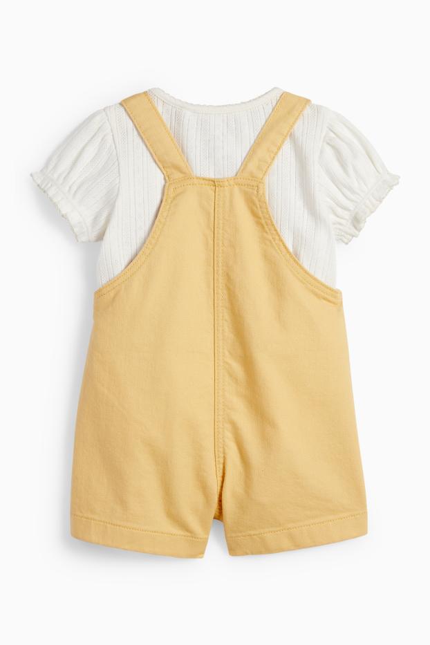 Bébés filles - Tenue pour bébé - 2 pièces - blanc crème
