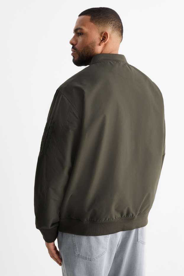 Men - Bomber jacket - dark green
