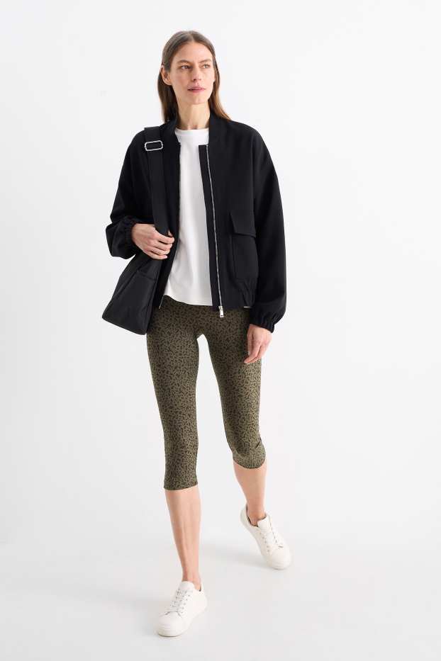 Mujer - Pack de 2 - leggings piratas  - verde oscuro