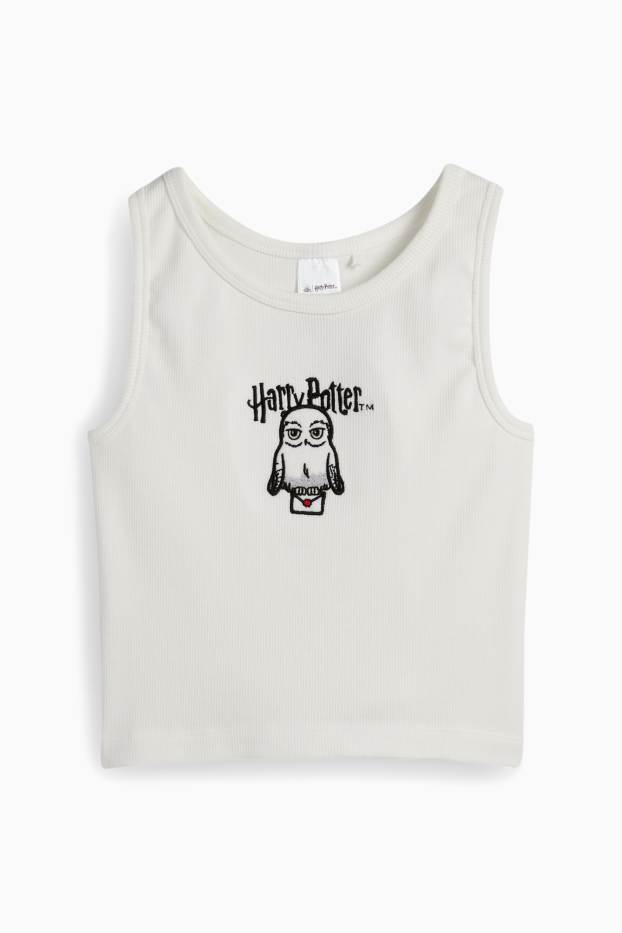 Nena - Harry Potter - Top - acanalat - blanc