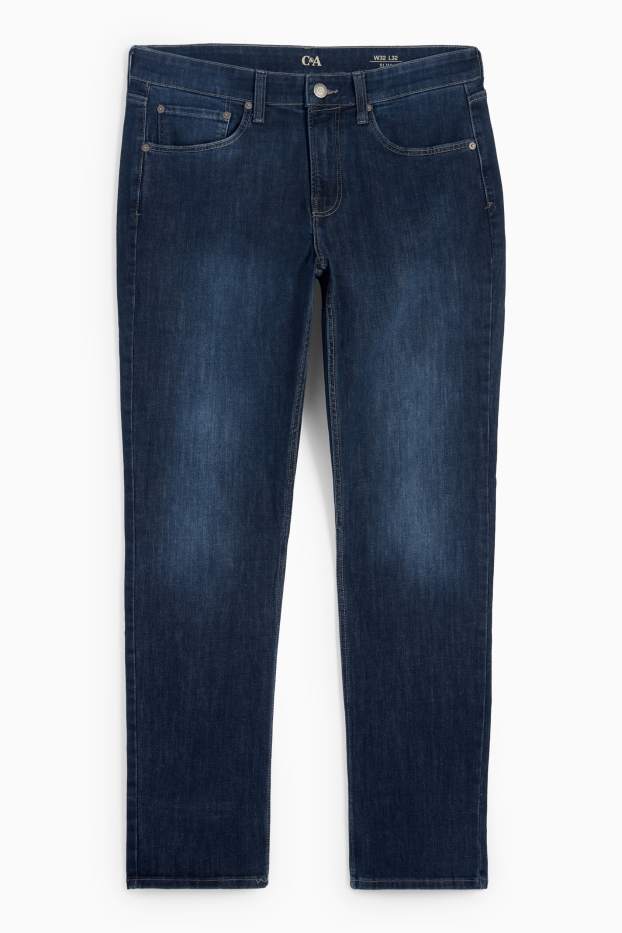 Men - Slim jeans - LYCRA® - denim-dark blue