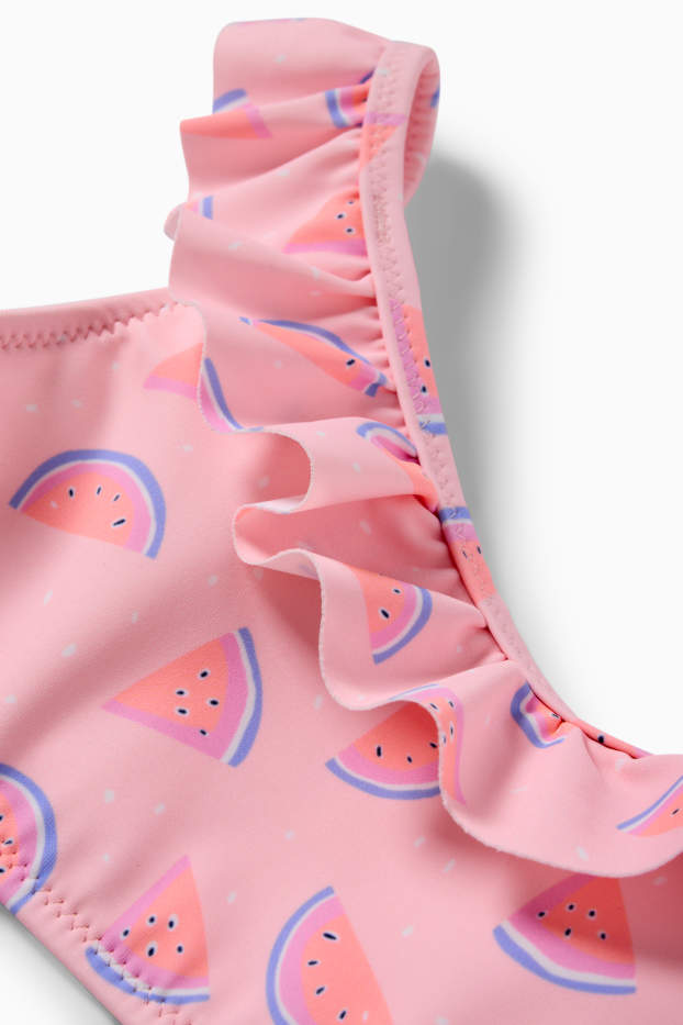 Kinderen: meisjes - Meloen - bikini - LYCRA® XTRA LIFE™ - 2-delig - roze