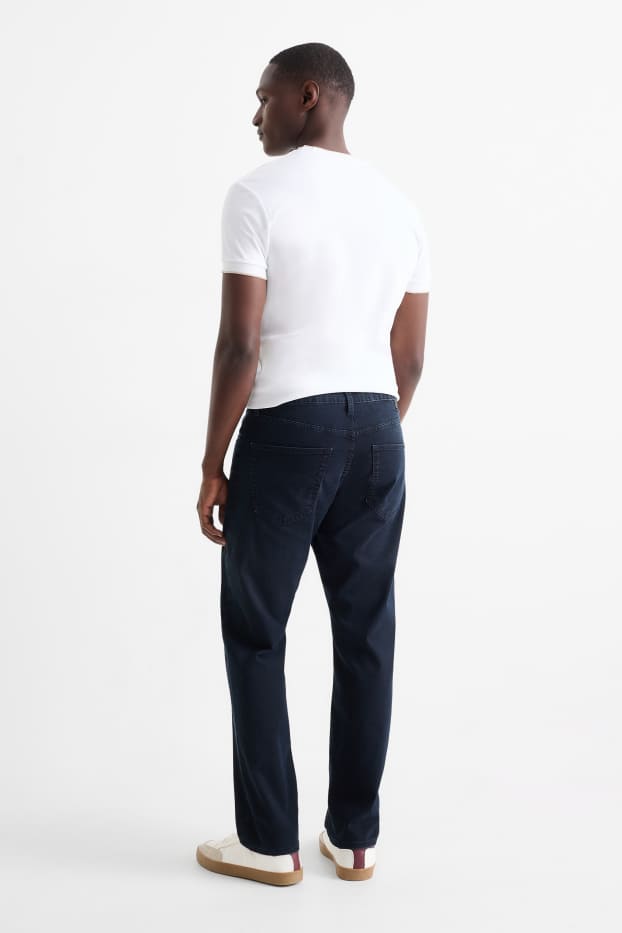 Pánské - Regular jeans - džíny - tmavomodré