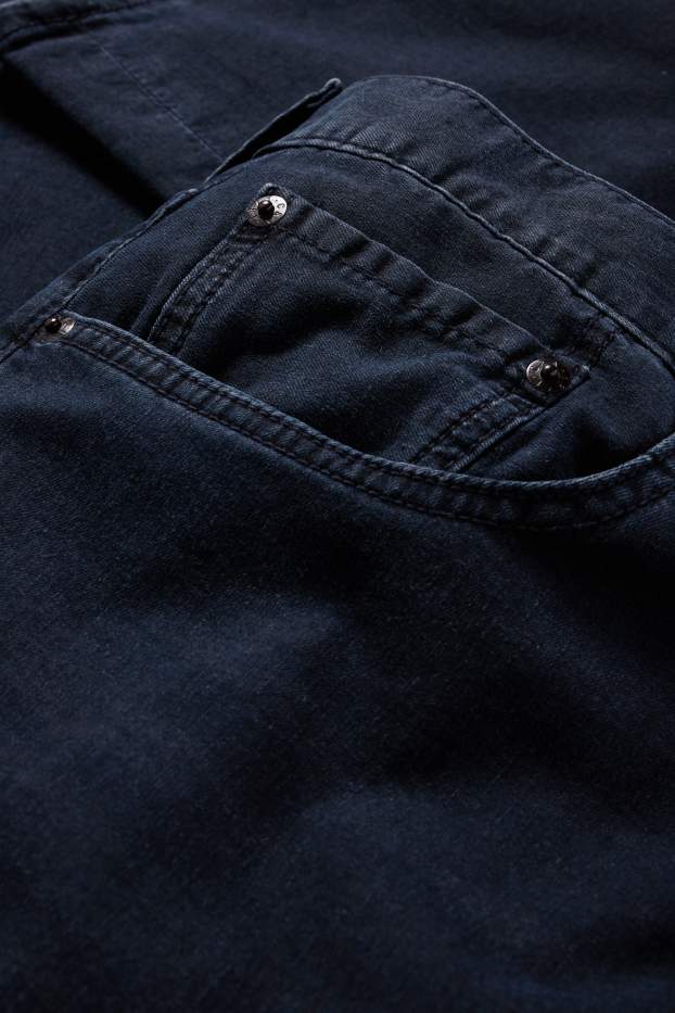 Pánské - Regular jeans - džíny - tmavomodré