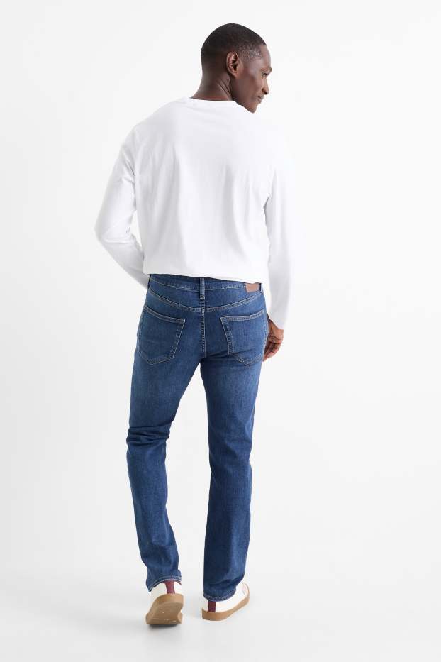 Hommes - Straight jean - LYCRA® - jean bleu