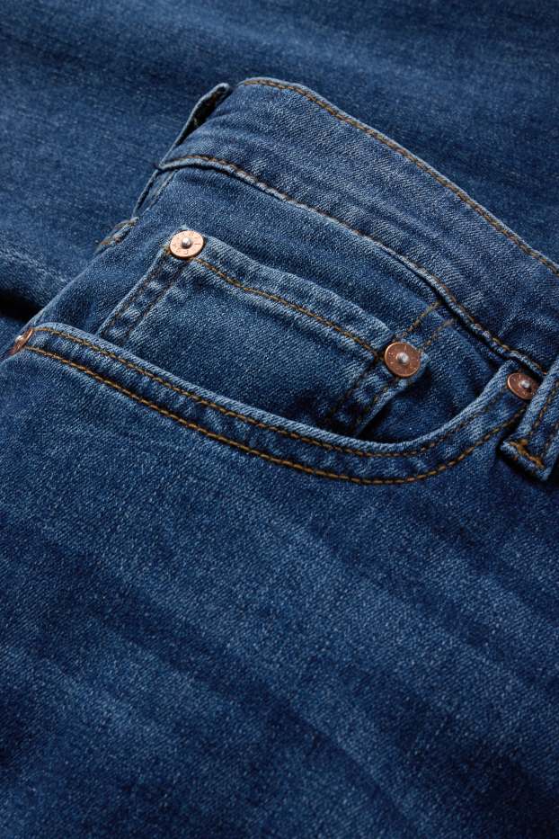 Hommes - Straight jean - LYCRA® - jean bleu