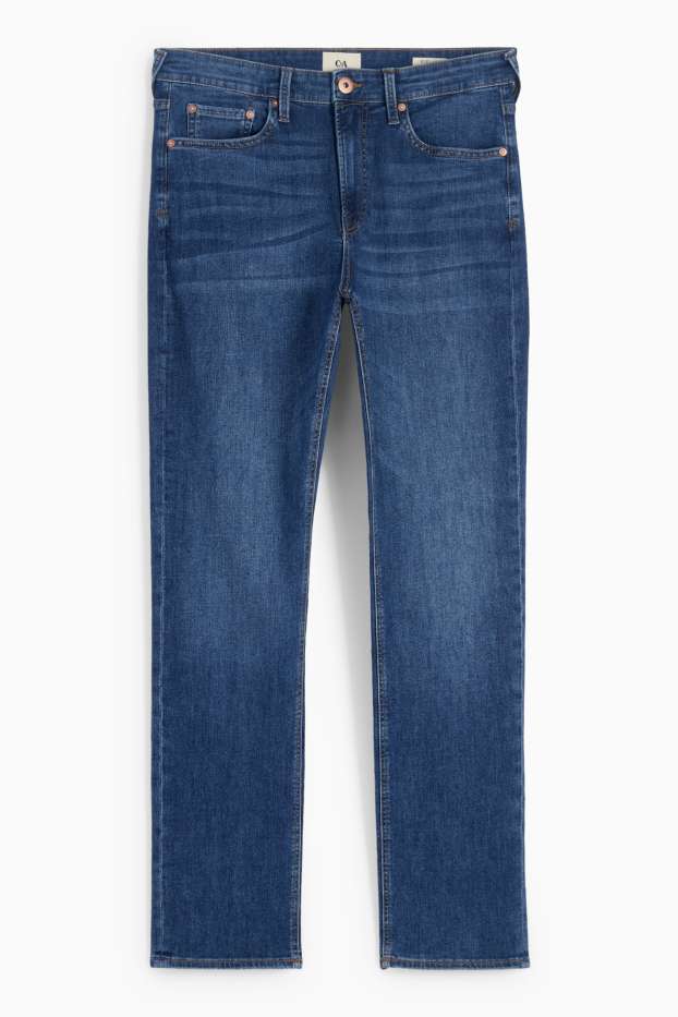 Hommes - Straight jean - LYCRA® - jean bleu