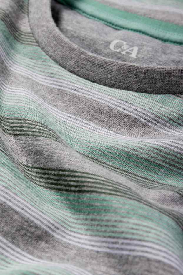 Herren - Shorty-Pyjama - grau