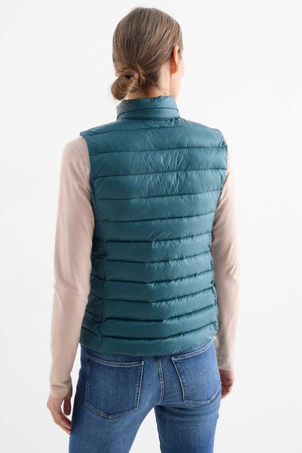 Femmes - Doudoune sans manches - turquoise