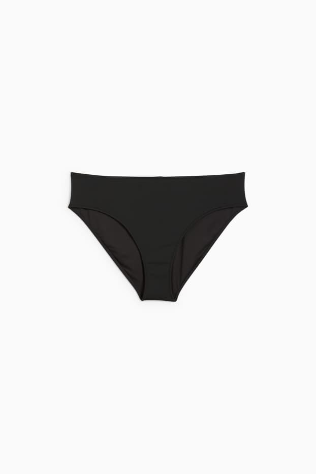 Dámské - Spodní díl bikin - mid waist - LYCRA® XTRA LIFE™ - černá