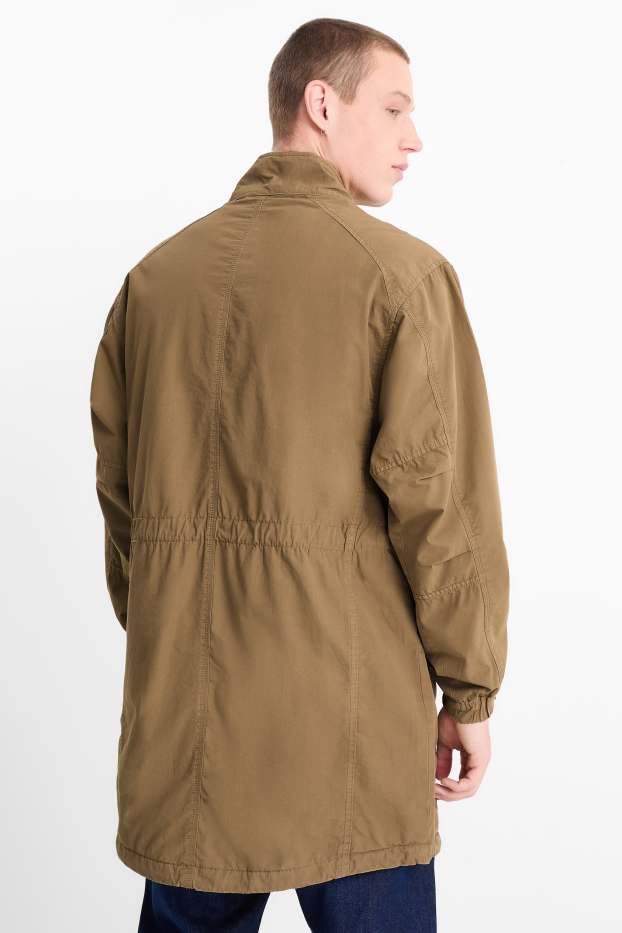 Bărbați - Parka - kaki