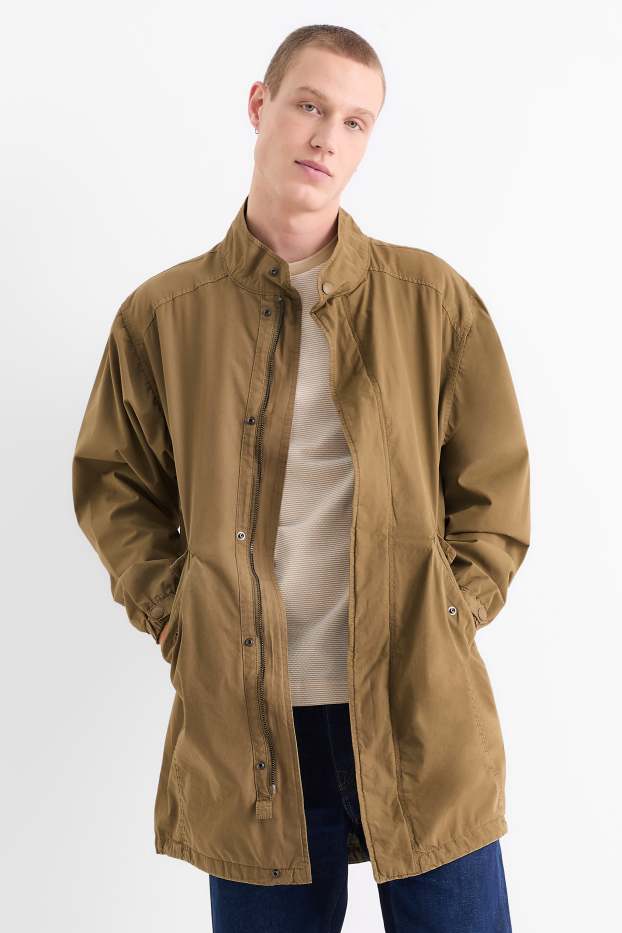 Bărbați - Parka - kaki