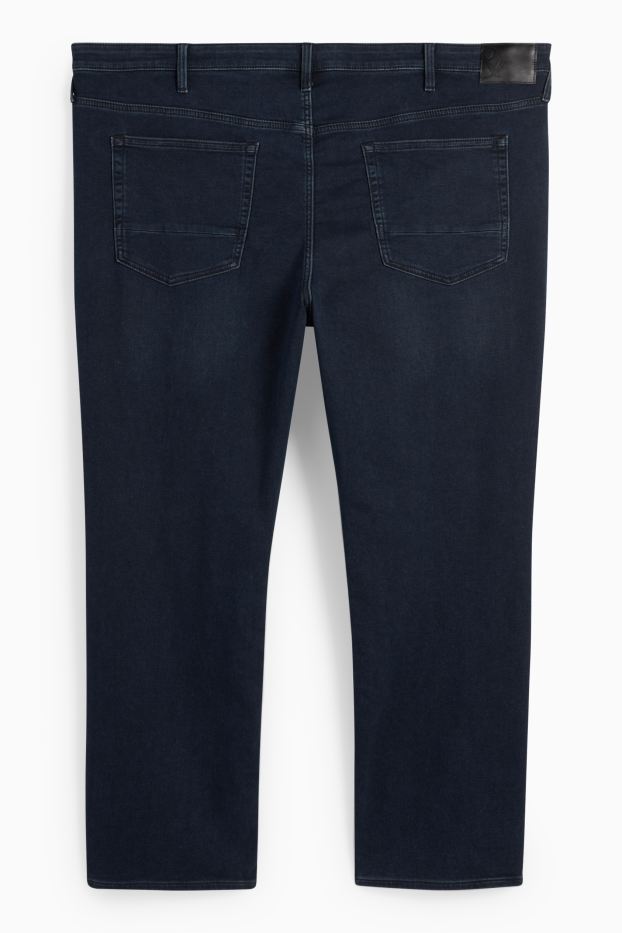 Herren - Straight Jeans - Jog Denim - LYCRA® - dunkeljeansblau