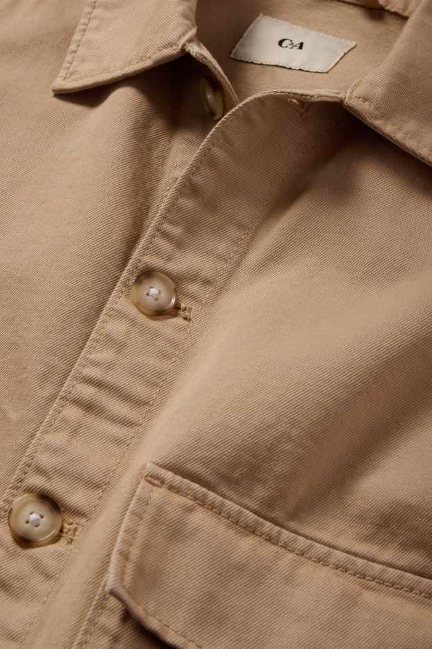 Dames - Spijkerjasje - beige