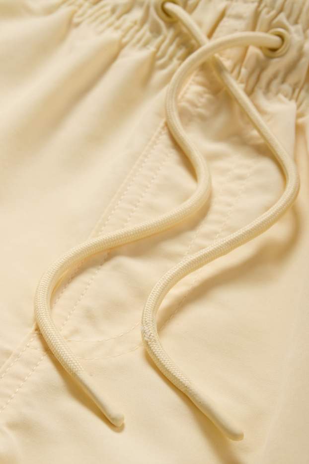 Hommes - Short de bain - jaune clair