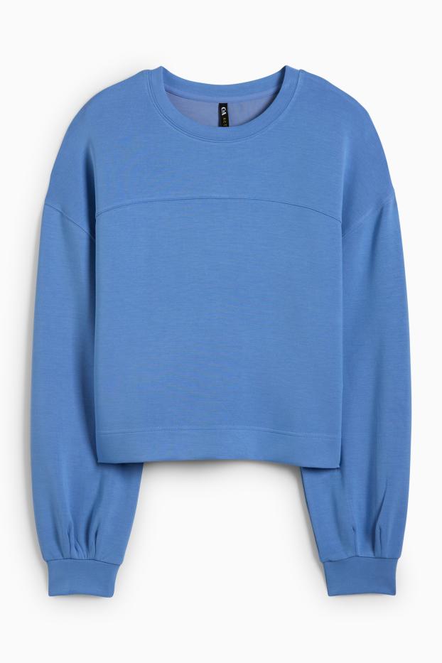 Damen - Sport-Sweatshirt - blau