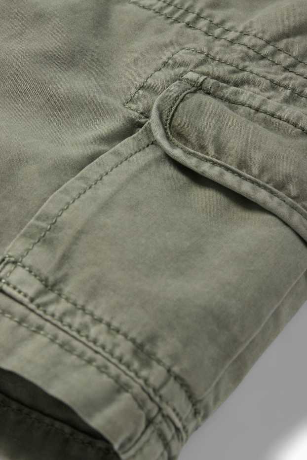 Kinder Jungen - Cargoshorts - grün