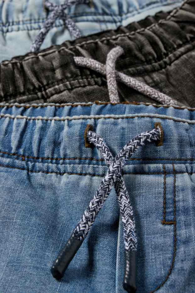 Bambini - Confezione da 3 - bermuda di jeans - jeans blu