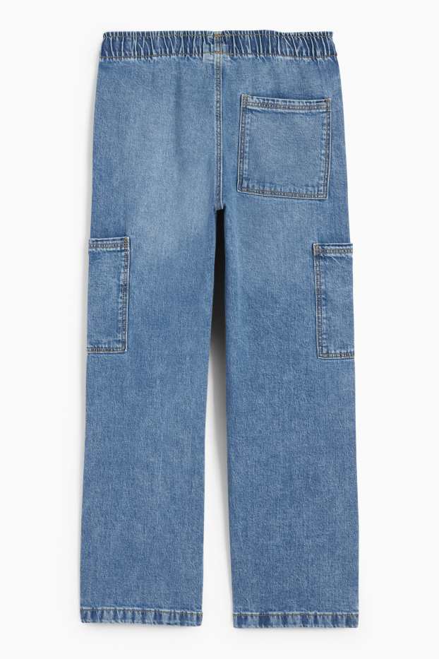 Enfants garçons - Cargo jean - jean bleu