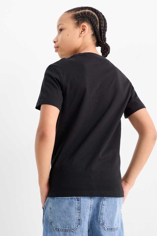 Kinderen: jongens - T-shirt - zwart