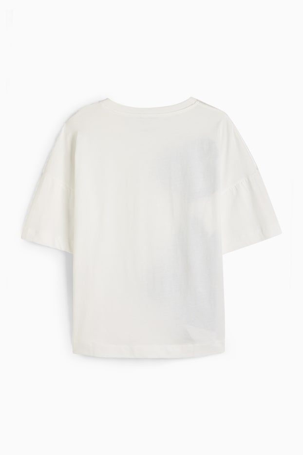 Women - T-shirt - white / blue
