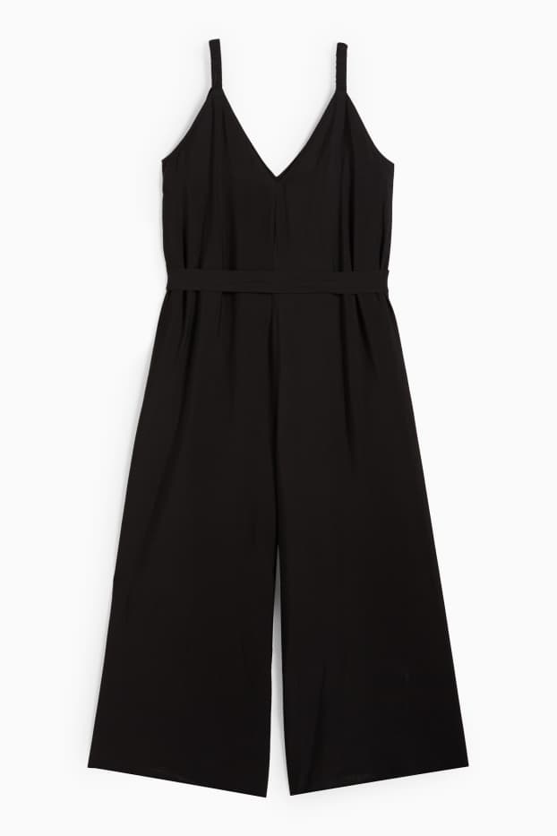 Dames - Jumpsuit - zwart