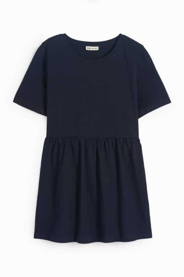Damen - Umstands-T-Shirt - dunkelblau