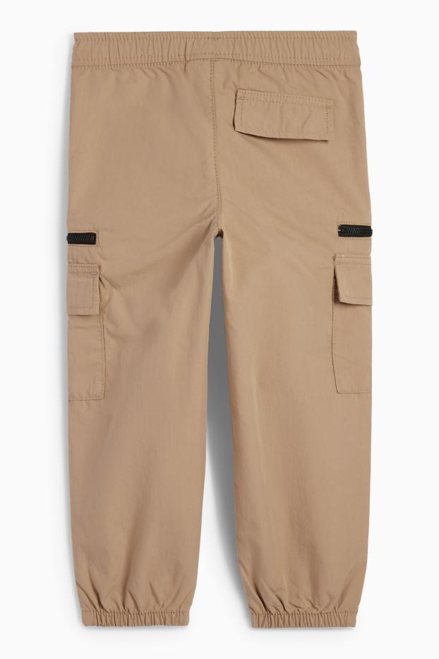 Nen - Pantalons cargo - beix