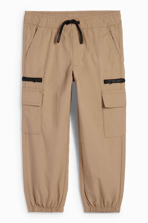 Nen - Pantalons cargo - beix