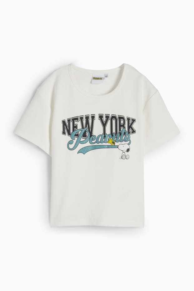 Enfants filles - Peanuts - T-shirt - blanc