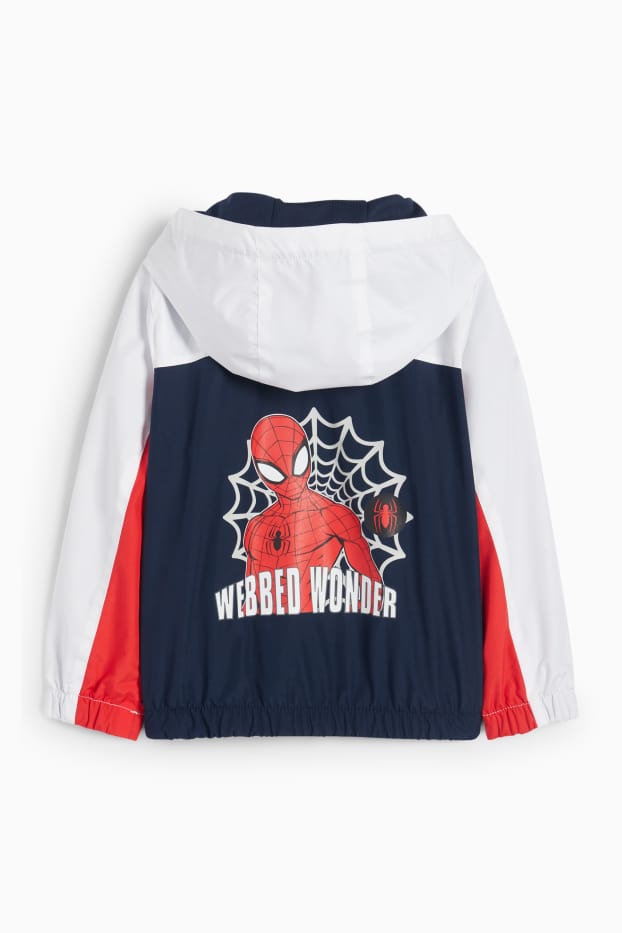 Children Boys - Spider-Man - jacket with hood - dark blue