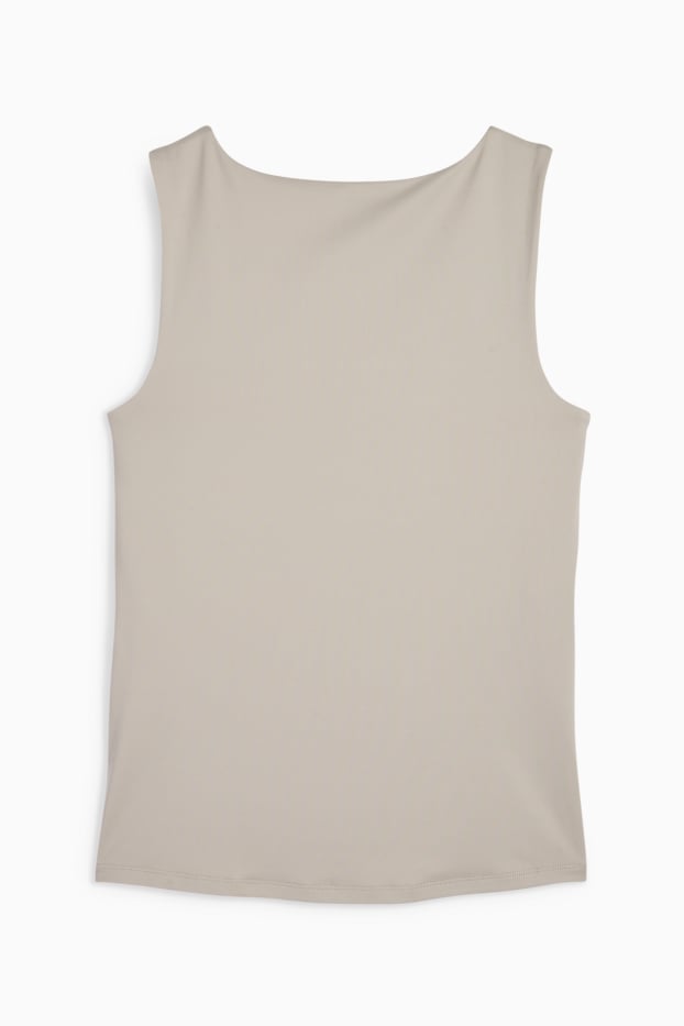Donna - Top basic - grigio