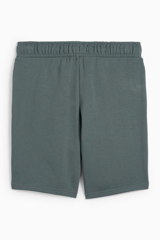 Home - Pantalons curts de xandall - verd