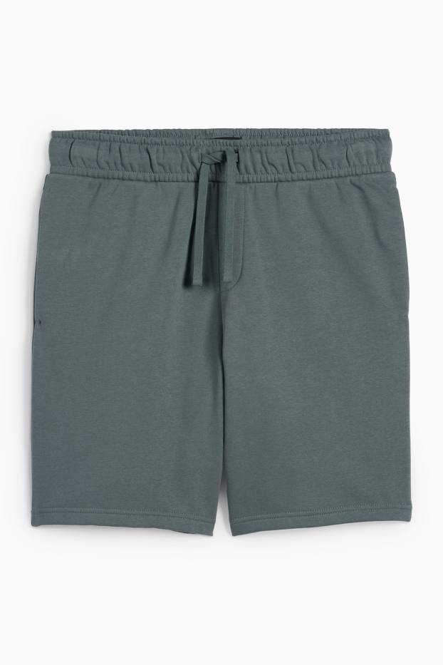 Home - Pantalons curts de xandall - verd