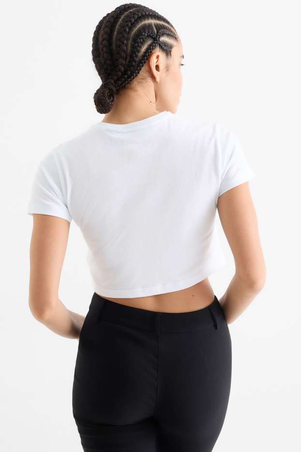 Donna - T-shirt taglio corto - John F. Francis - bianco