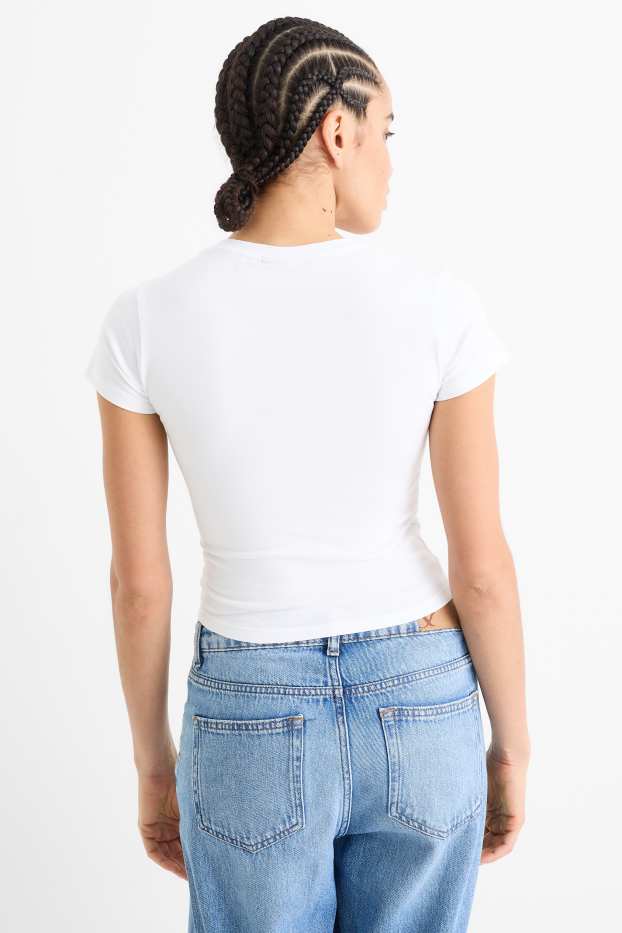 Mujer - Camiseta - Mickey Mouse - blanco