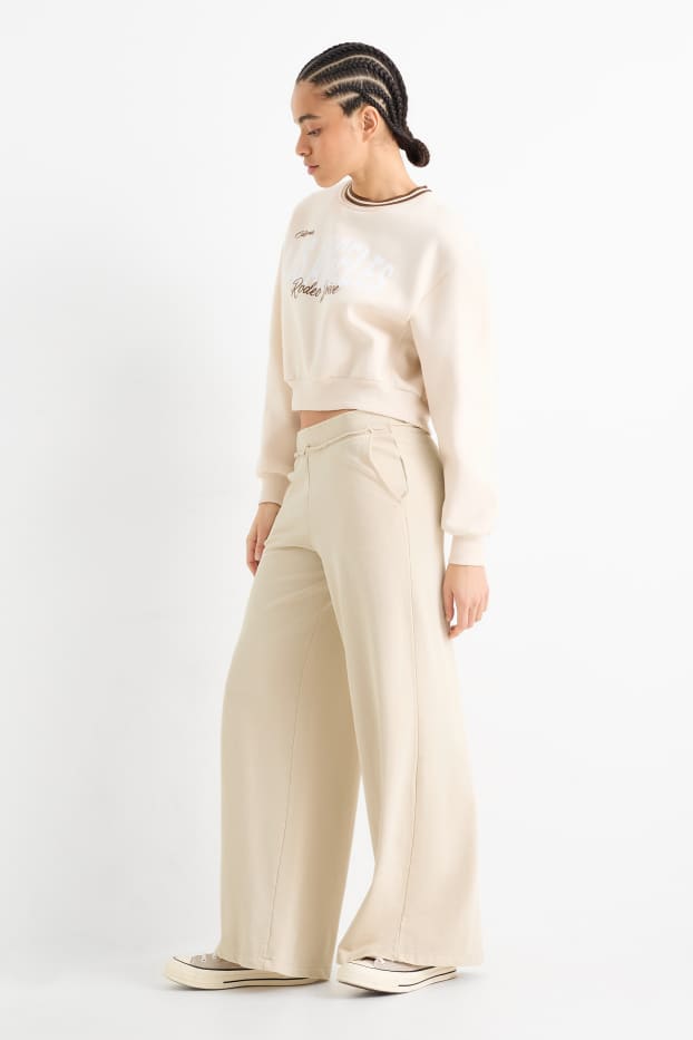 Damen - Jogginghose - hellbeige