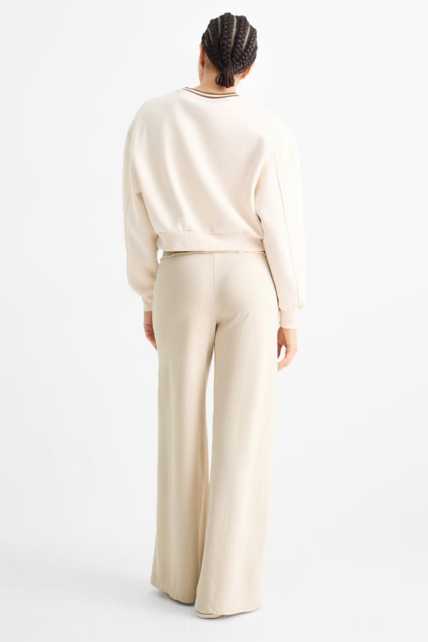 Damen - Jogginghose - hellbeige