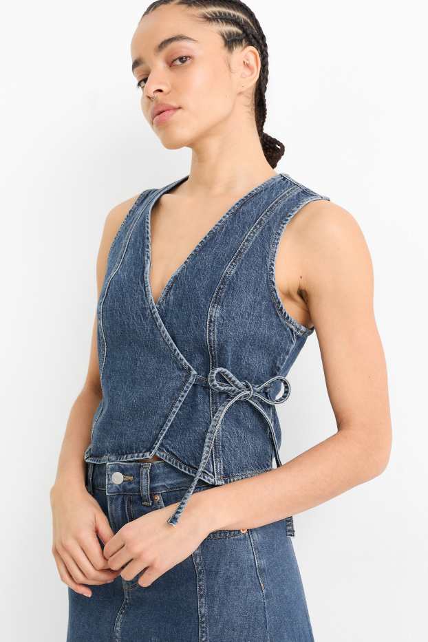 Dona - Armilla texana - texà blau