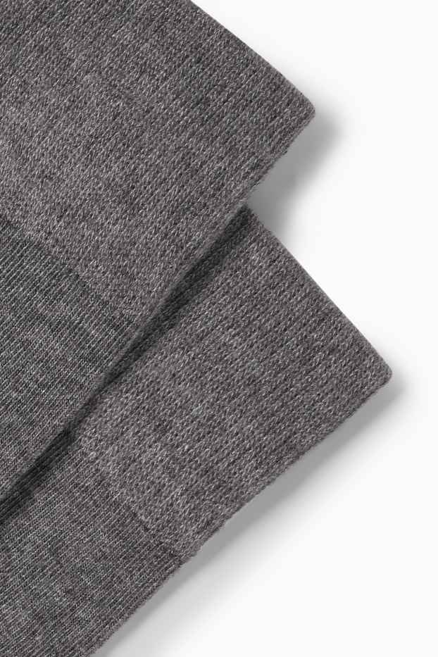 Home - Paquet de 3 - mitjons - gris jaspiat