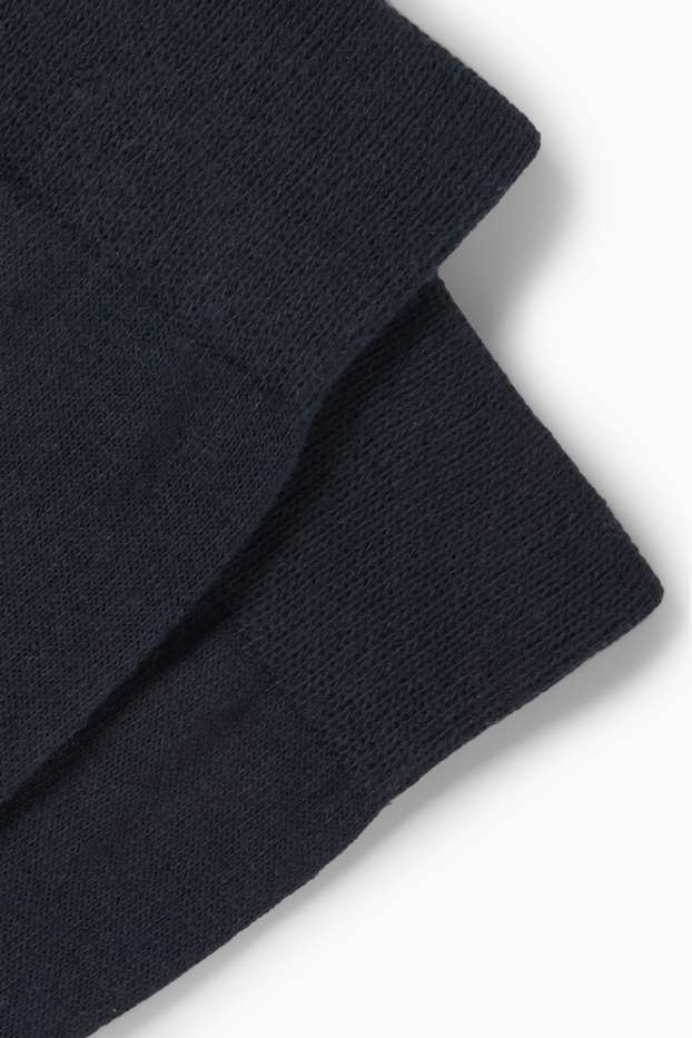 Herren - Multipack 3er - Socken - LYCRA® - dunkelblau