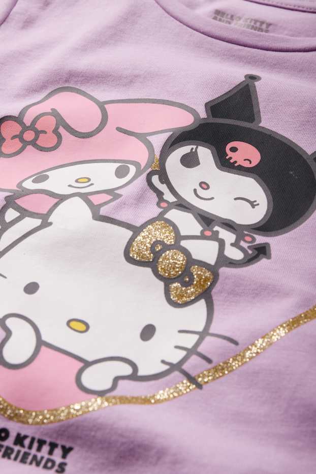 Enfants filles - Hello Kitty et ses amis - T-shirt - violet