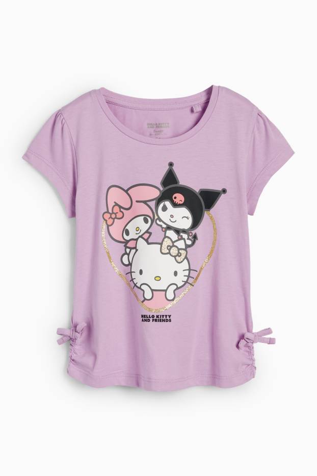 Enfants filles - Hello Kitty et ses amis - T-shirt - violet